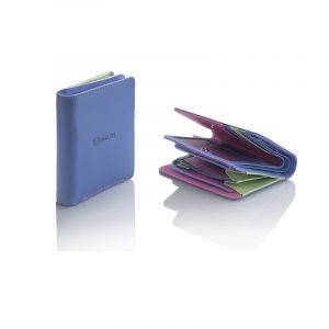 BILLETERA MEDIANA CON CIERRE VIOLA