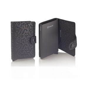 BILLETERA COMPACTA MINI NEGRA