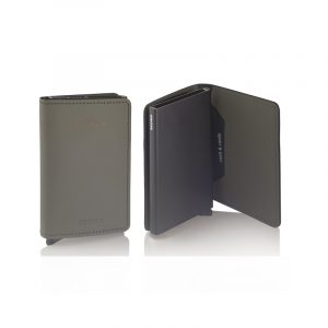 BILLETERA COMPACTA SLIM VERDE