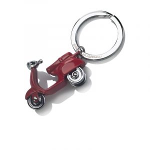 LLAVERO SCOOTER ROJA - PLATEADA
