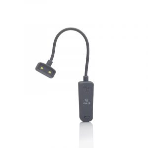 LUZ DE LECTURA COMPACTA GRIS